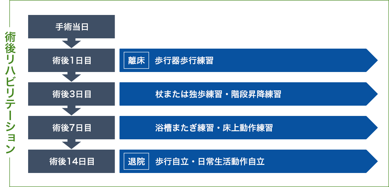 手術後の治療の流れ